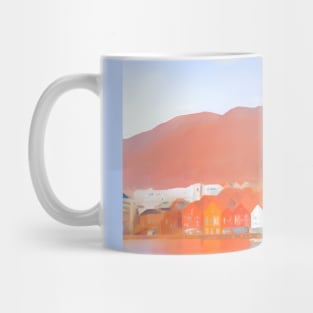 Painting of Bergen Mug